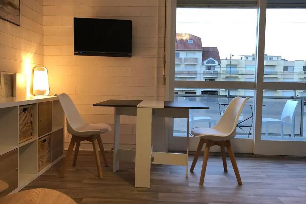 Studio, Proche Du Touquet, Tout Equipe A 100M De La Plage Стелла-Плаж Екстер'єр фото